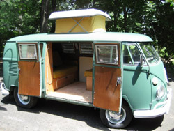 Split Screen Camper Hire